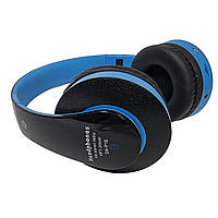 Bluetooth наушники накладные SN-P16- черный с синим