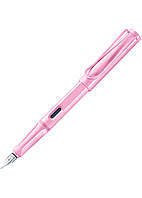 Перьевая ручка LAMY Safari светло-розовый, перо LH для левшей (4038701)
