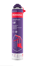 Напилювана ізоляційна професійна піна для утеплення PENOSIL SprayFoam 138 810ml