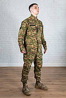 Форма комплект штаны китель хищник саржа камуфлированная летняя военная статутная нгу боевой костюм штурмовой