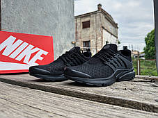 Чоловічі кросівки Nike Air Presto чорні, фото 3