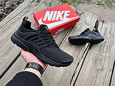 Чоловічі кросівки Nike Air Presto чорні, фото 4