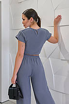 Літній жіночий костюм із жатки "Oasis"| Норма, фото 5