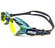 Окуляри для плавання Arena Cobra Tri Swipe Mirror (002508-360) Olive/Silver/Yellow, фото 5