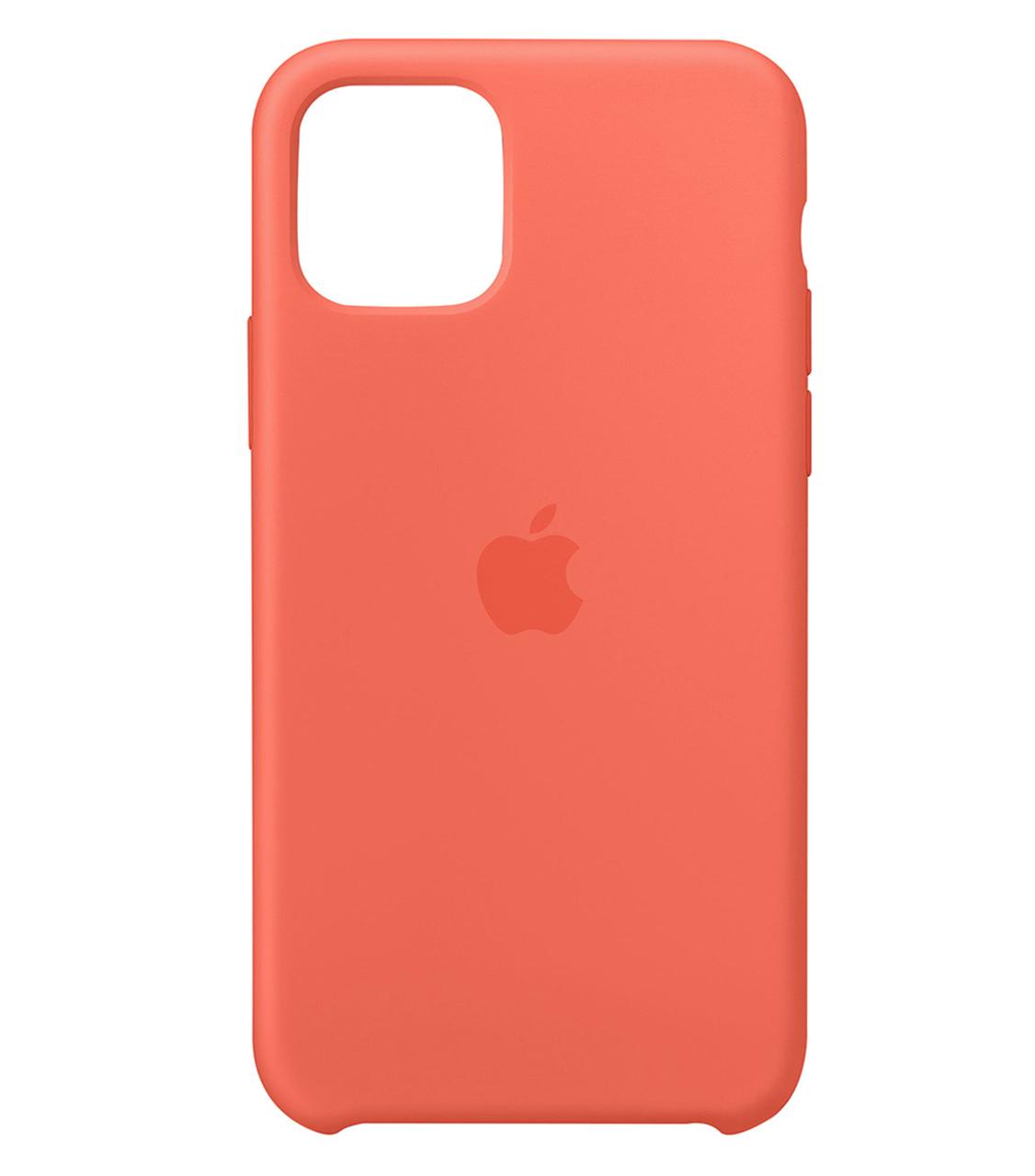 Чохол силіконовий для Айфон 11 / Silicone Full Case для iPhone 11 (Рожево-червоний/Rose red), фото 1