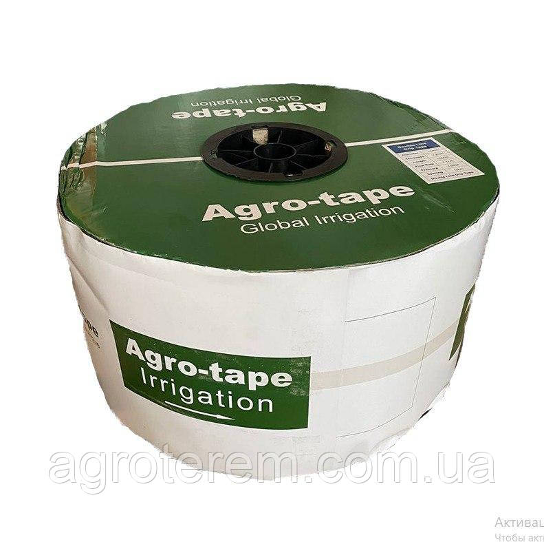 Крапельна стрічка AgroTape 8 mil - 10 - 1л. (2500м) жорст. емітр.