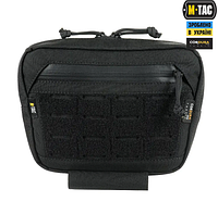 Подсумок сумка-напашник M-Tac Large Elite Черный, тактический напашник для военных MIVAX
