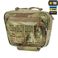 Подсумок сумка-напашник M-Tac Large Elite Мультикам, тактический напашник для военных MIVAX