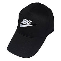 Кепка со светоотражающим логотипом Nike мужская женская бейсболка Найк Черная размер M 1202