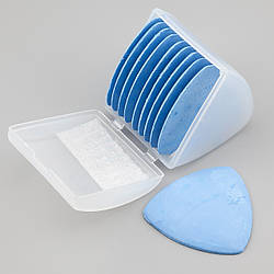 Крейда розкроювальна кравецька для розміток 5х5х0,35 см 10 шт. Синій