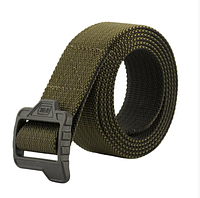 Тактический ремень M-Tac Double Sided Lite Tactical Belt (M) Олива/Черный, прочный пояс APEX