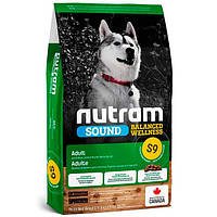 Nutram Sound Adult Lamb S9 Холистик корм для собак с ягненком и ячменем, 20 кг