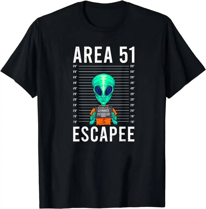 Футболка з інопланетянином "Area 51"