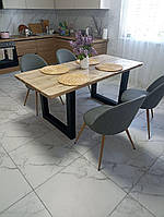 Кухонний стол из дуба 170х80х74 / Обеденный стол из дерева
