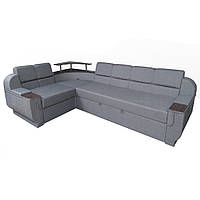 Угловой диван Меркурий Плюс (Серый, 300х185 см) IMI