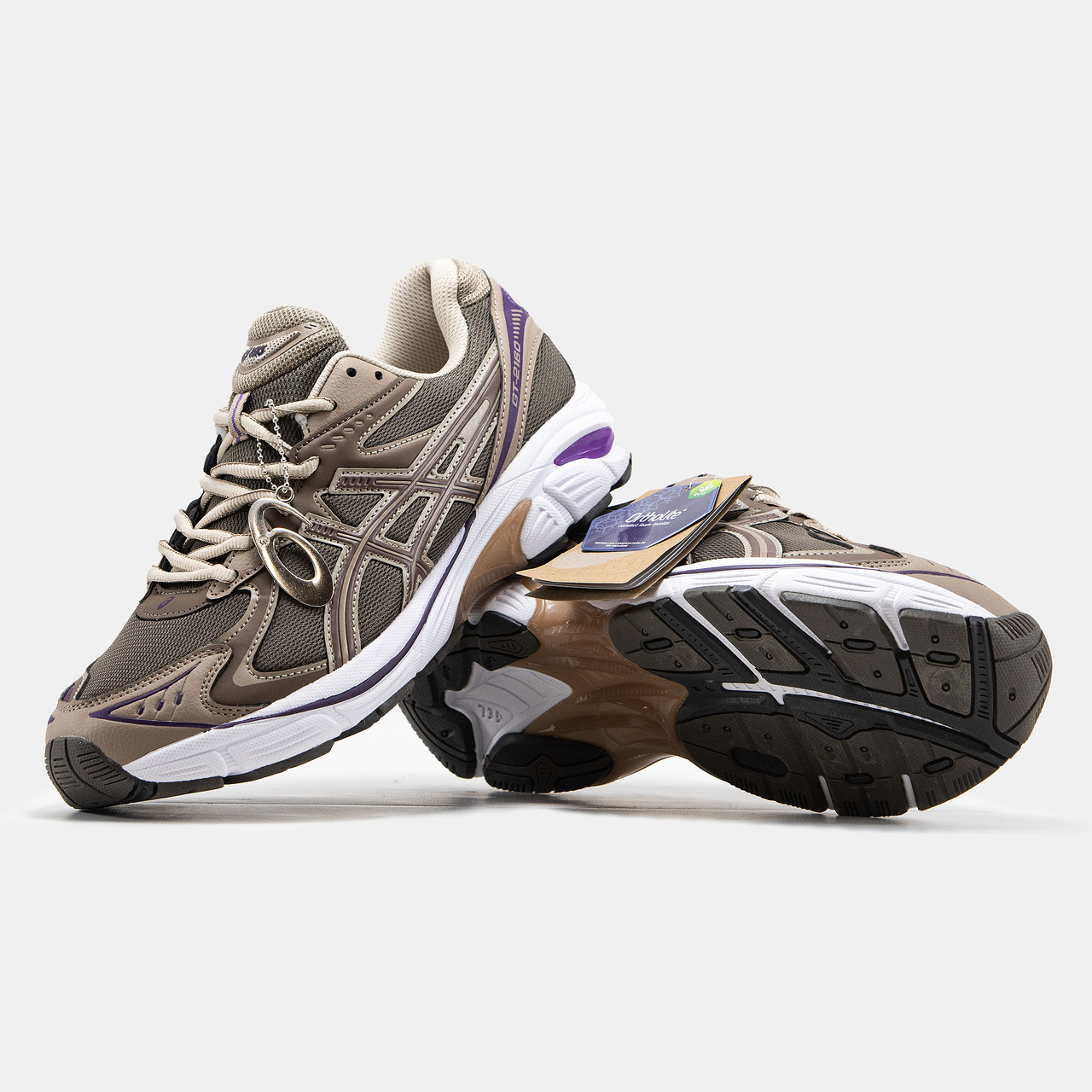 Кроссовки мужские Asics GT-2160 коричневые легкие повседневные кросы ...