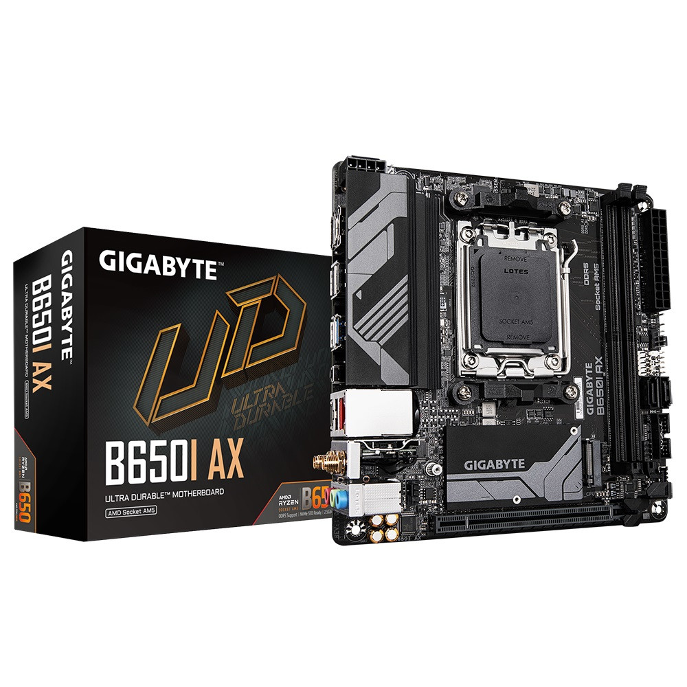 Материнська плата Gigabyte B650I AX Socket AM5, фото 1