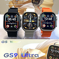 Якісний Смарт годинник Smart Watch GS9 Ultra 49mm. | Бюджетні розумні наручні годинники унісекс модель AW1