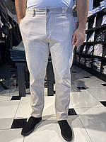 Чоловічі класичні штани Corcotti Pantolone Regular Бежеві Класичні штани для чоловіків чоловічі штани