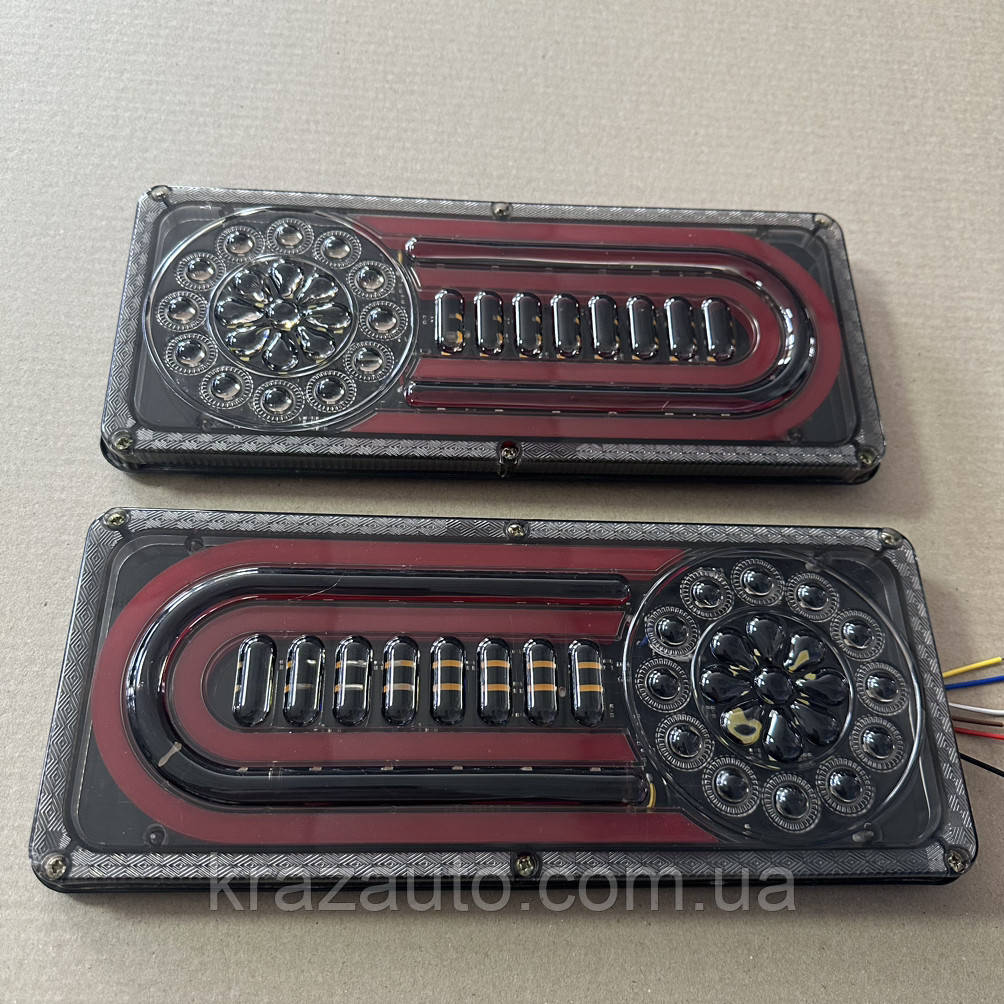 Ліхтар LED задн. вантажівок 24 V (Біжний поворотник) (упаковані L+R, ціна за шт.) (TEMPEST) TP 57.21.42, фото 1