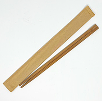 Палочки для суши двойные 23см 100шт бамбук в крафтовой упаковке