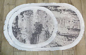 Набір килимків для ванної кімнати, 2 шт, Carpet One Туреччина