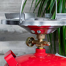 Газовий балон 5 л із пальником і газовим нагрівачем, фото 3