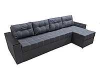 Угловой диван Комфорт Плюс 3м (Серый, 300х150 см) IMI
