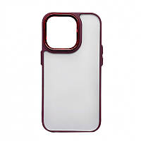 Чехол для Apple iPhone 13 New Skin Clear Series Red