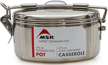 Туристична каструля MSR Alpine StowAway Pot (475 мл), фото 2