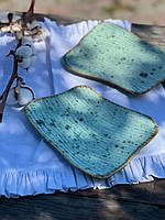 Тарілка для подачі Magic Rame Коричневий Лофт