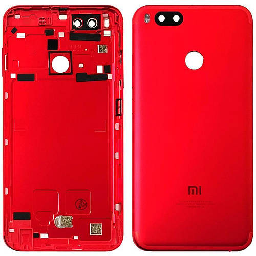 Задняя крышка Xiaomi Mi A1 Mi 5X, MDG2 MDI2 (красная оригинал Китай ...