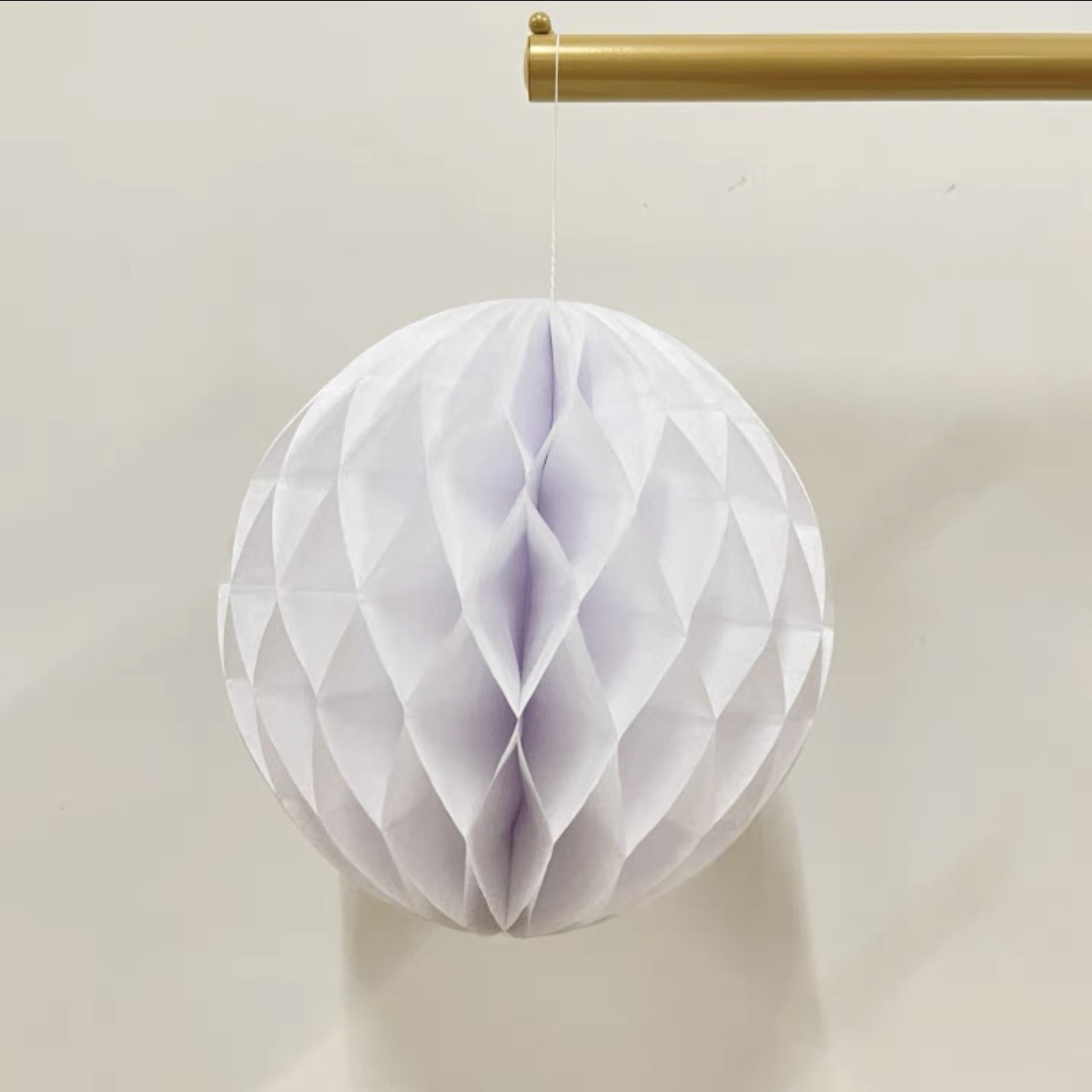 Соти куля паперова 5 см білий, фото 1