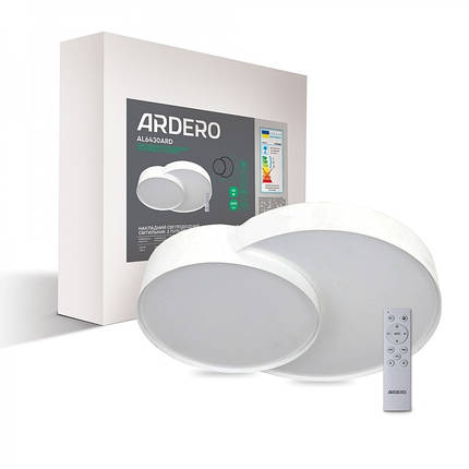 Світлодіодний світильник Ardero TOUCH R AL6430ARD 60W 5100Lm 3000-6500К (80245) 8096, фото 1