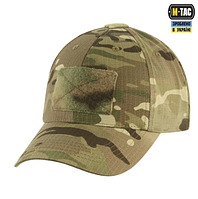 Тактическая бейсболка рип-стоп с липучкой Мультикам S/M, тактическая кепка, военная кепка MIVAX