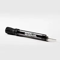 Насос ручной с иглой для мячей Wilson Pump BSKT 6" clear