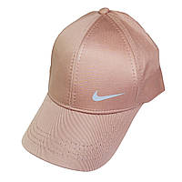 Кепка со светоотражающим логотипом Nike женская бейсболка Найк Розовая Светло-розовая размер M 1301