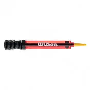 Насос ручний з голкою для м'ячів   Wilson Pump BSKT 6" clear