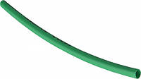 Термоусадочная трубка с клеевым слоем d-6,4мм зеленая АсКо A0150040086