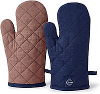 Кухонные перчатки силиконово-серебристые термостойкие защищают руки от горячего оборудования шотландские