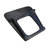 BMW E34 площадка МКПП М5 стиля справжній карбон БМВ Е34 накладка консолі для тюнінгу салону, фото 3