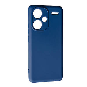 Силіконовий чохол Case SMTT (AA) для Xiaomi Redmi Note 13 Pro Plus (5G) Dark Blue