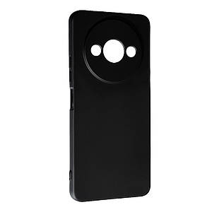 Силіконовий чохол Case SMTT (AA) для Xiaomi Redmi A3/A3x Black