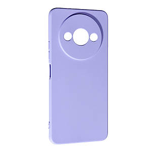 Силіконовий чохол Case SMTT (AA) для Xiaomi Redmi A3/A3x Lavender