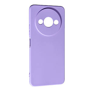 Силіконовий чохол Case SMTT (AA) для Xiaomi Redmi A3/A3x Purple