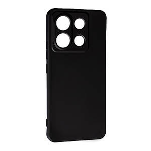 Силіконовий чохол Case SMTT (AA) для Xiaomi Redmi Note 13 Pro (5G)/Poco X6 Black
