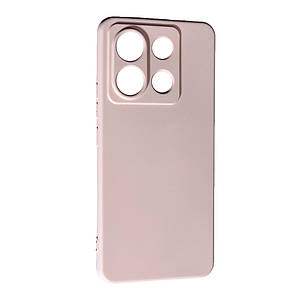 Силіконовий чохол Case SMTT (AA) для Xiaomi Redmi Note 13 Pro (5G)/Poco X6 Pink Sand