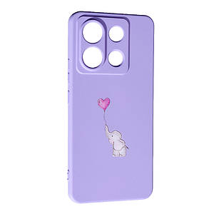 Силіконовий чохол Case Art для Xiaomi Redmi Note 13 Pro (5G)/Poco X6 Elephant