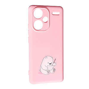 Силіконовий чохол Case Art для Xiaomi Redmi Note 13 Pro Plus (5G) Bear
