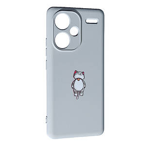 Силіконовий чохол Case Art для Xiaomi Redmi Note 13 Pro Plus (5G) Cat